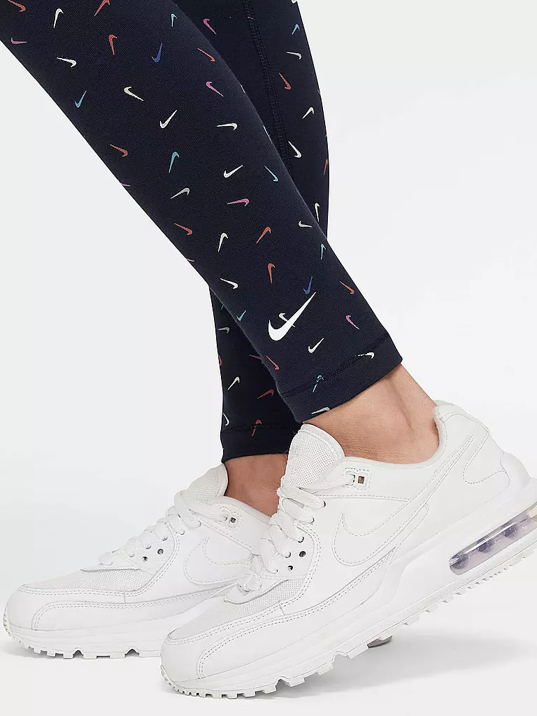 NIKE | Mädchen Fitnesstight Sportswear Essential | dunkelblau