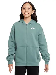 NIKE | Mädchen Kapuzenjacke Sportswear Club Fleece | petrol