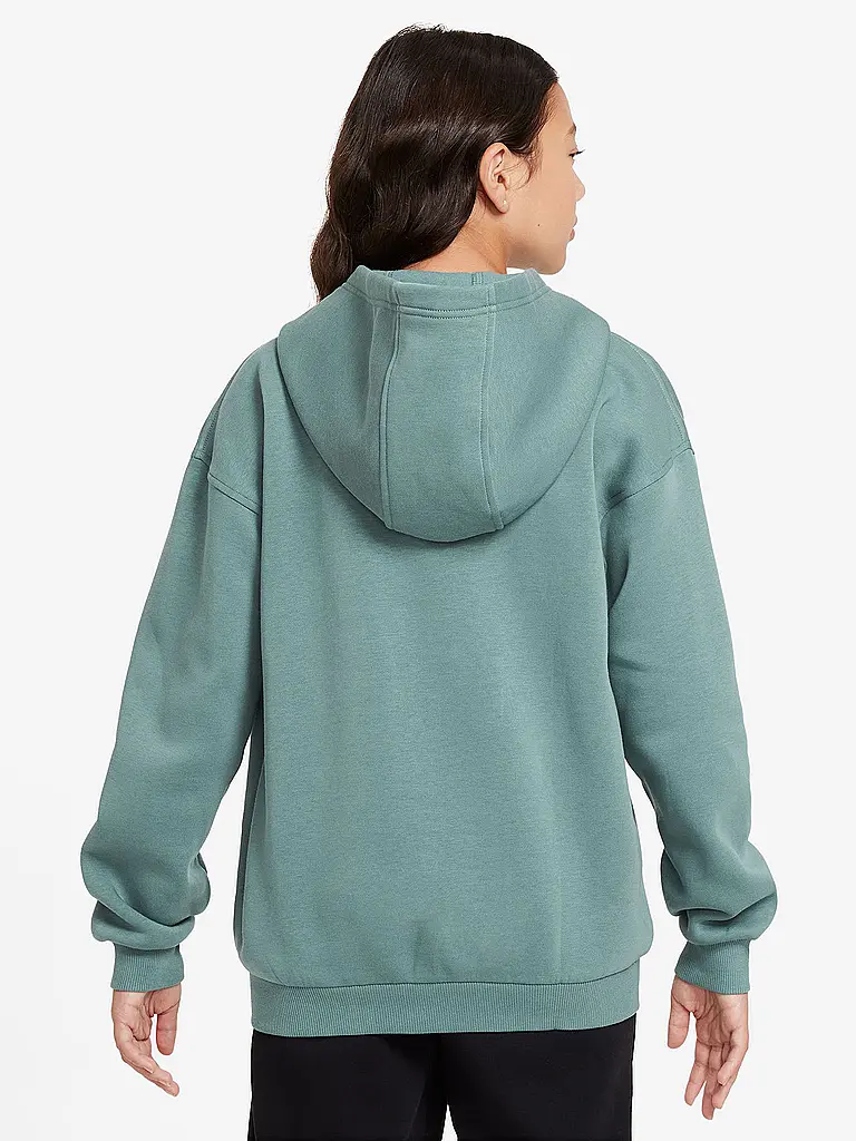 NIKE | Mädchen Kapuzenjacke Sportswear Club Fleece | petrol