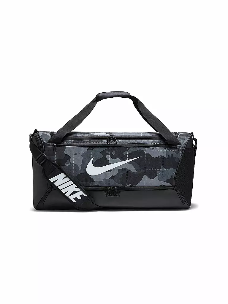 NIKE | Trainingstasche Brasilia Camo M  | grau