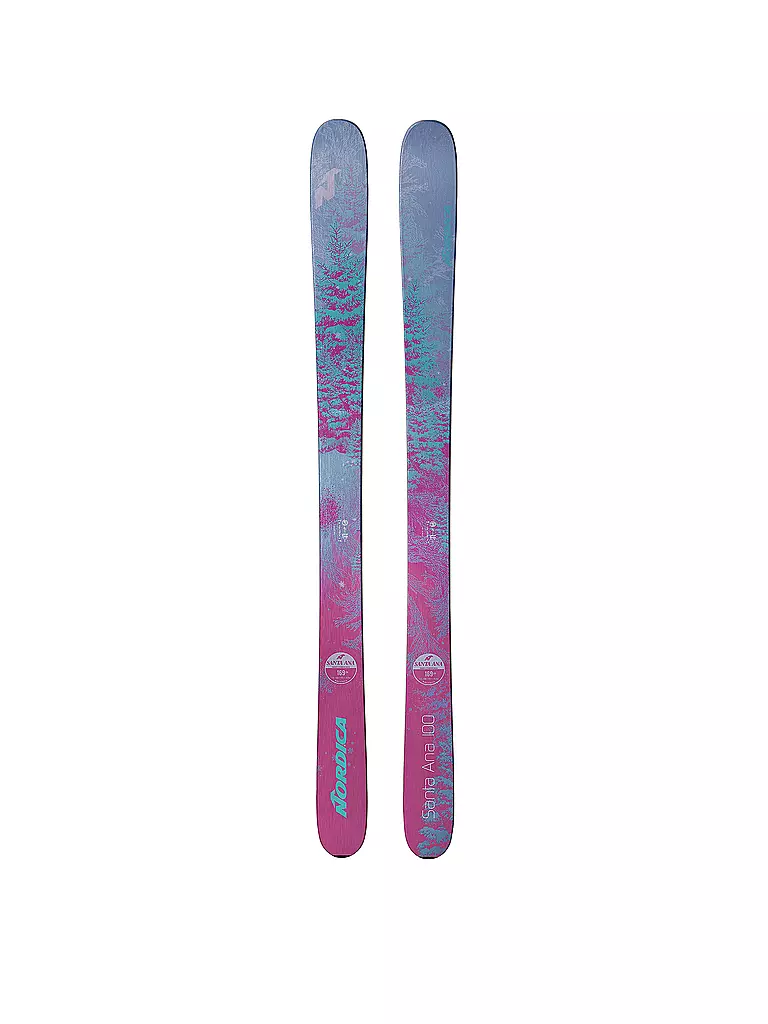 NORDICA | Damen Freeride-Ski Santa Ana 100 | lila