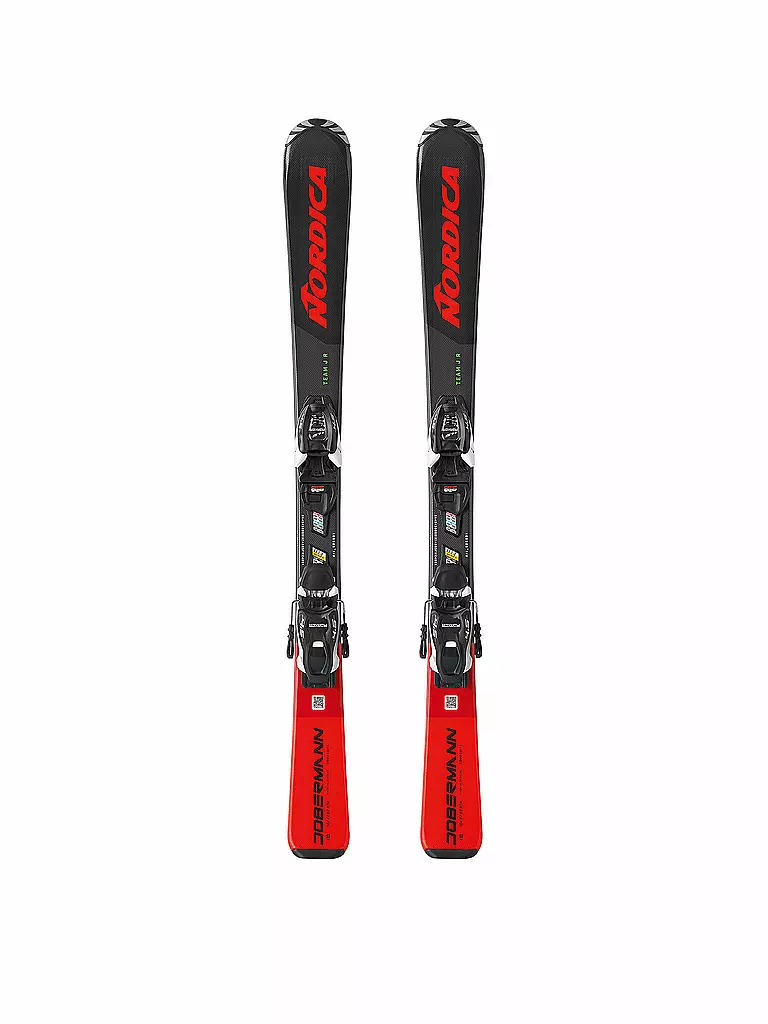 NORDICA | Jugendski Set Team JR 100-120) + JR 4.5 FDT | schwarz