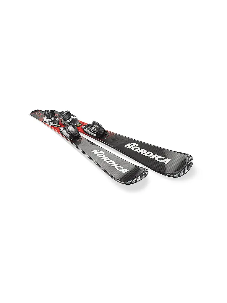 NORDICA | Kinderski Set Team J R FDT (100-120) + JR 4.5 FDT  | Schwarz