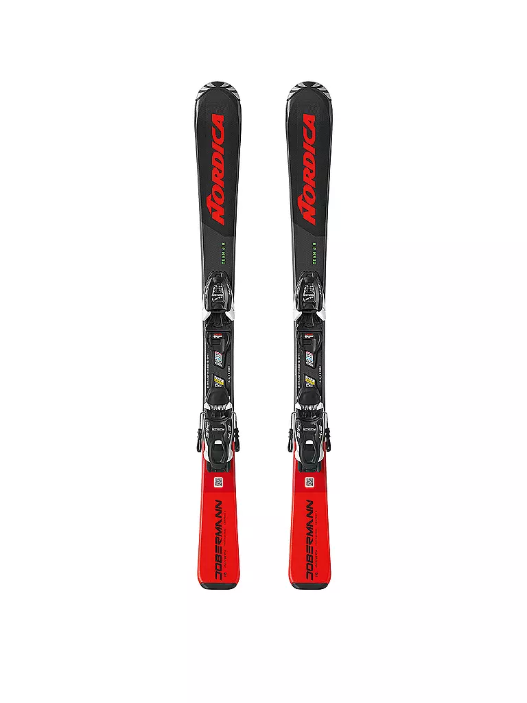 NORDICA | Kinderski Set Team JR (70-90) + JR 4.5 FDT | schwarz
