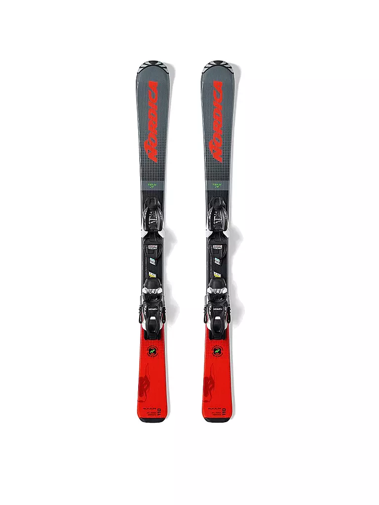 NORDICA | Kinderski Set Team JR FDT (70-90) + JR 4.5 FDT | grau