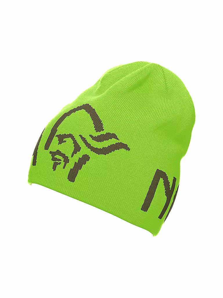NORRØNA | Beanie Logo | grün