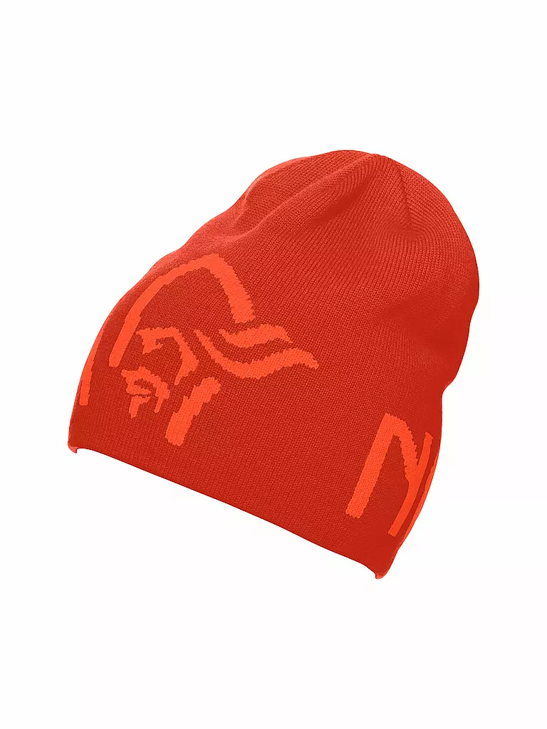 NORRØNA | Beanie Logo | orange