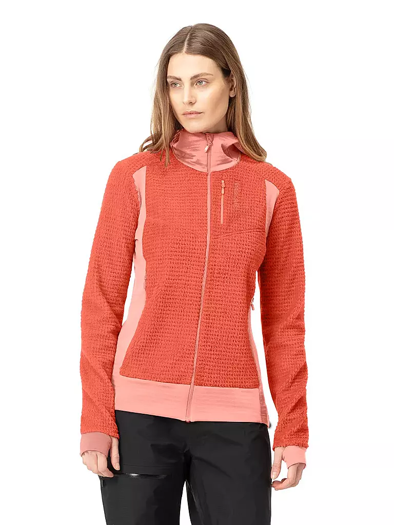 NORRØNA | Damen Fleecejacke falketind Alpha120 | orange