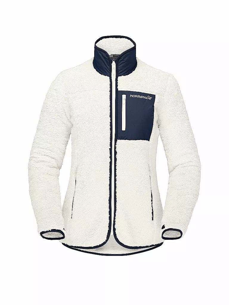 NORRØNA | Damen Fleecejacke norrøna  warm3 | weiß