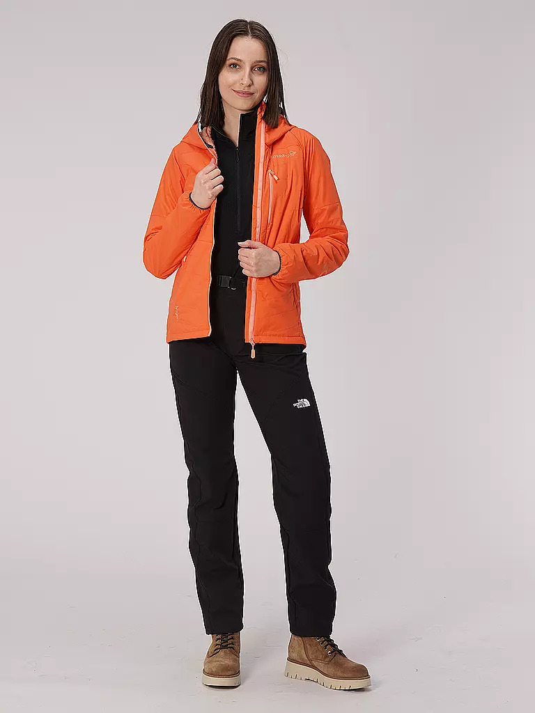 NORRØNA | Damen Isojacke lyngen alpha100 | orange