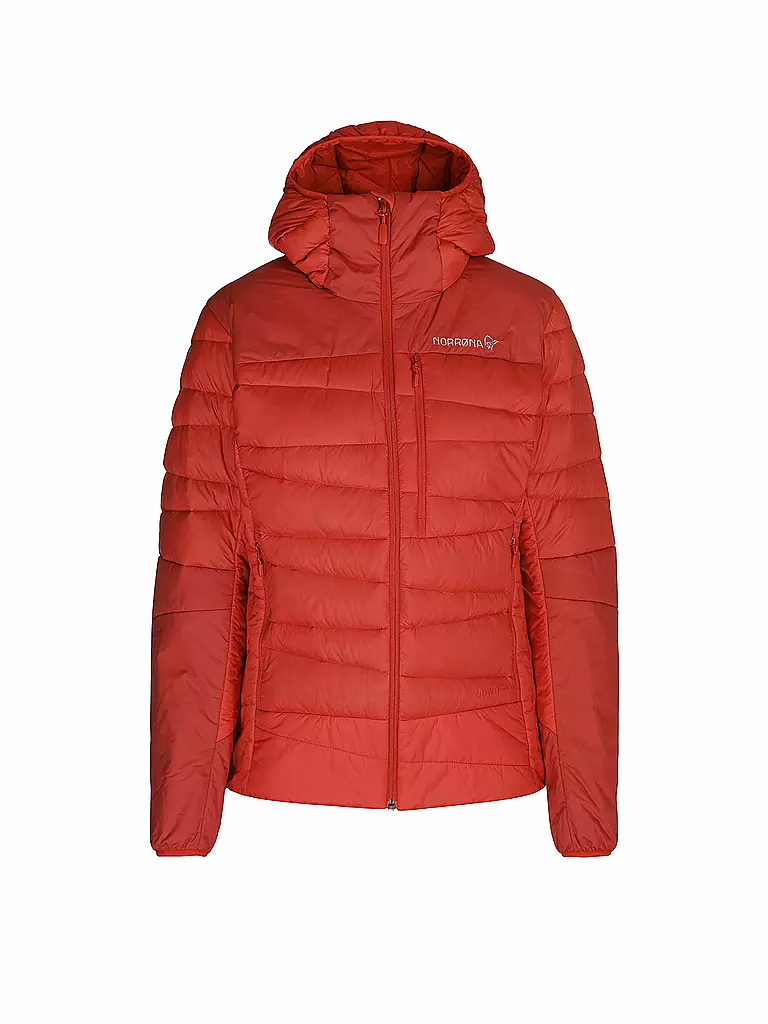 NORRØNA | Damen Touren Isojacke falketind  down750 | rot