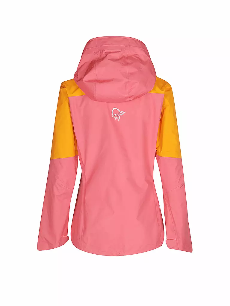 NORRØNA | Damen Wanderjacke falketind  Gore-Tex Paclite | pink