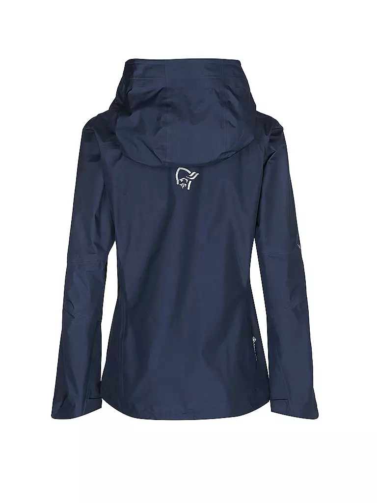 NORRØNA | Damen Wanderjacke falketind  Gore-Tex Paclite | dunkelblau