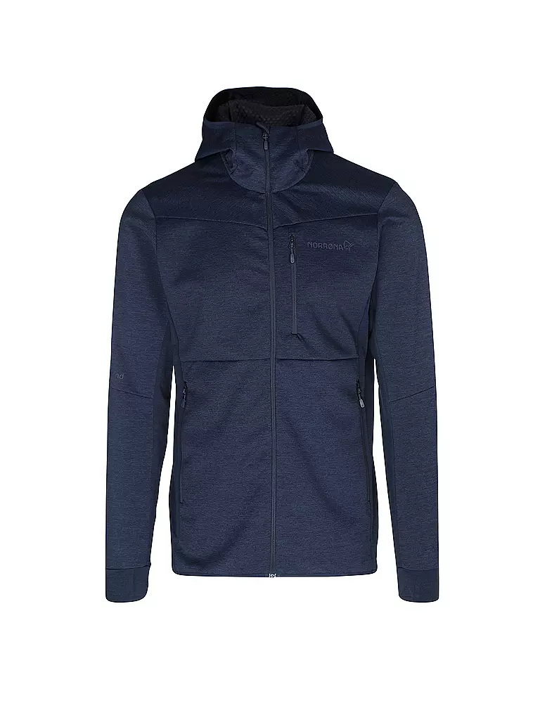 NORRØNA | Herren Fleecejacke falketind  warm2 Octa Hoodie | dunkelblau