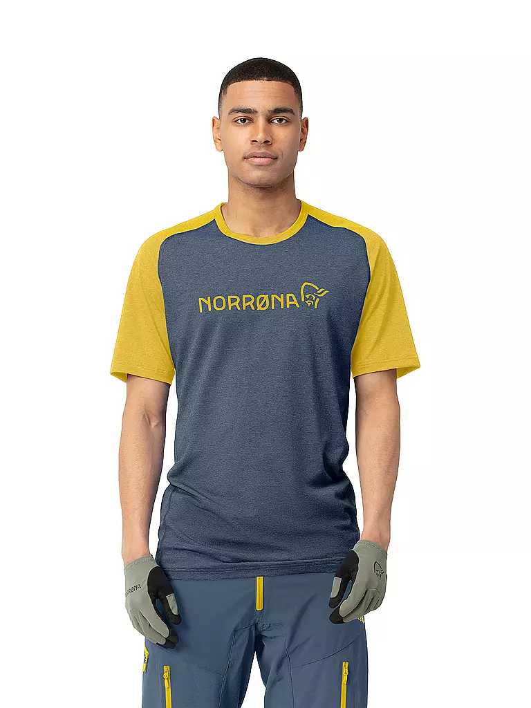 NORRØNA | Herren Funktionsshirt fjørå Equaliser Lightweight | petrol