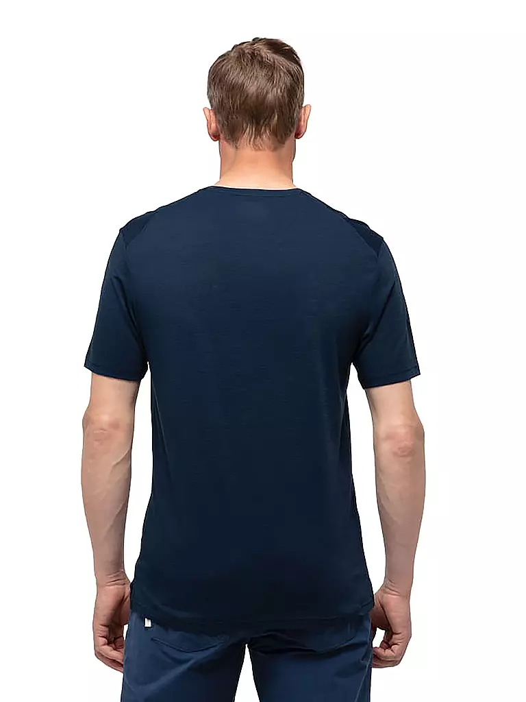 NORRØNA | Herren Funktionsshirt Svalbard Wool  | blau
