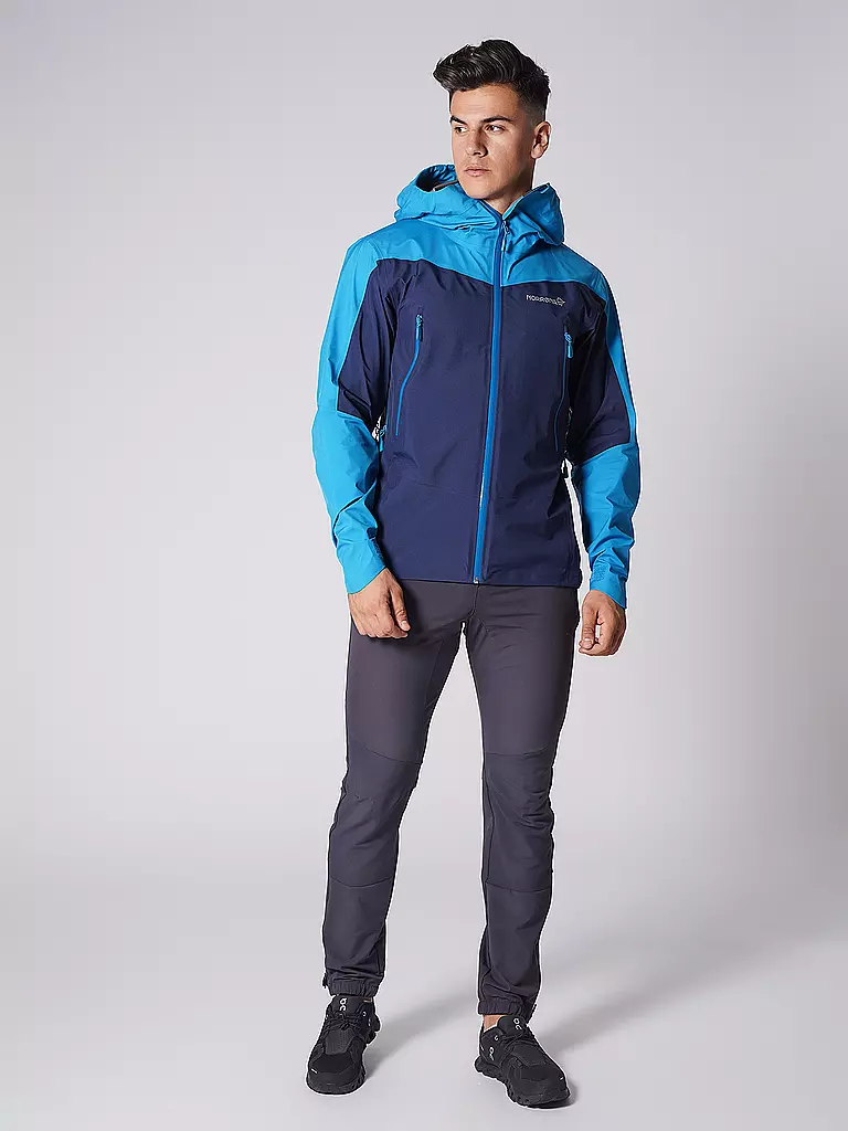 NORRØNA | Herren Tourenjacke falketind  Gore-Tex | blau