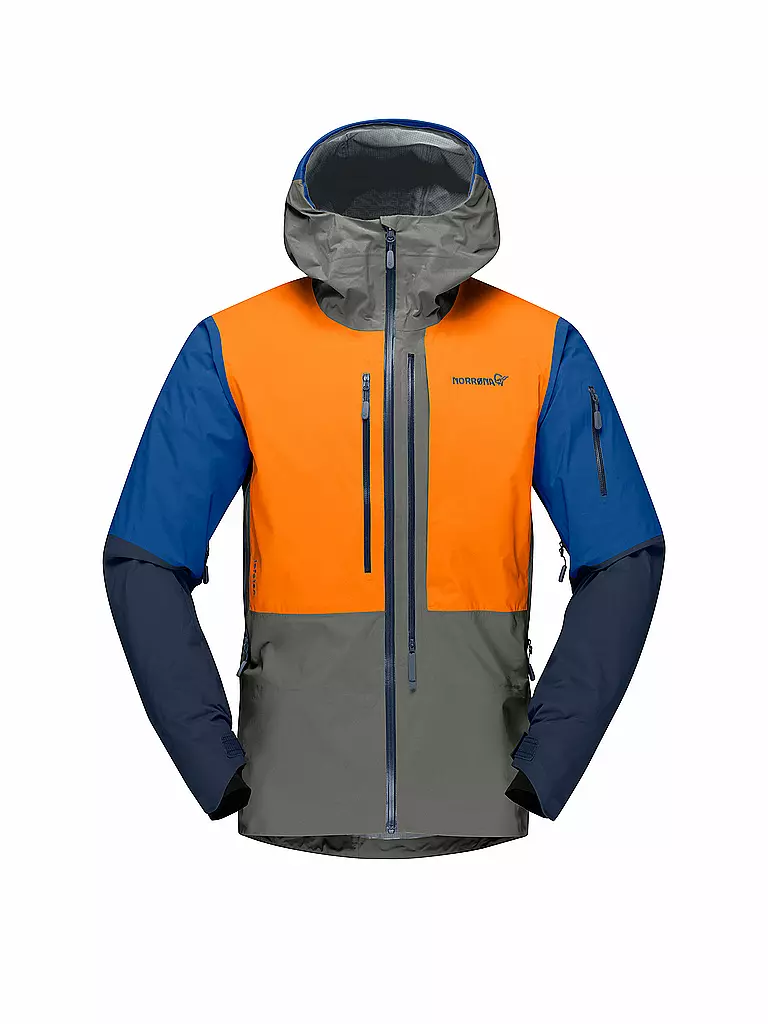 NORRØNA | Herren Tourenjacke lofoten Gore-Tex Pro | grau