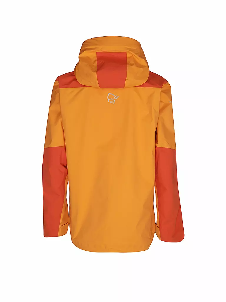 NORRØNA | Herren Tourenjacke trollveggen  Gore-Tex Pro Light  | orange