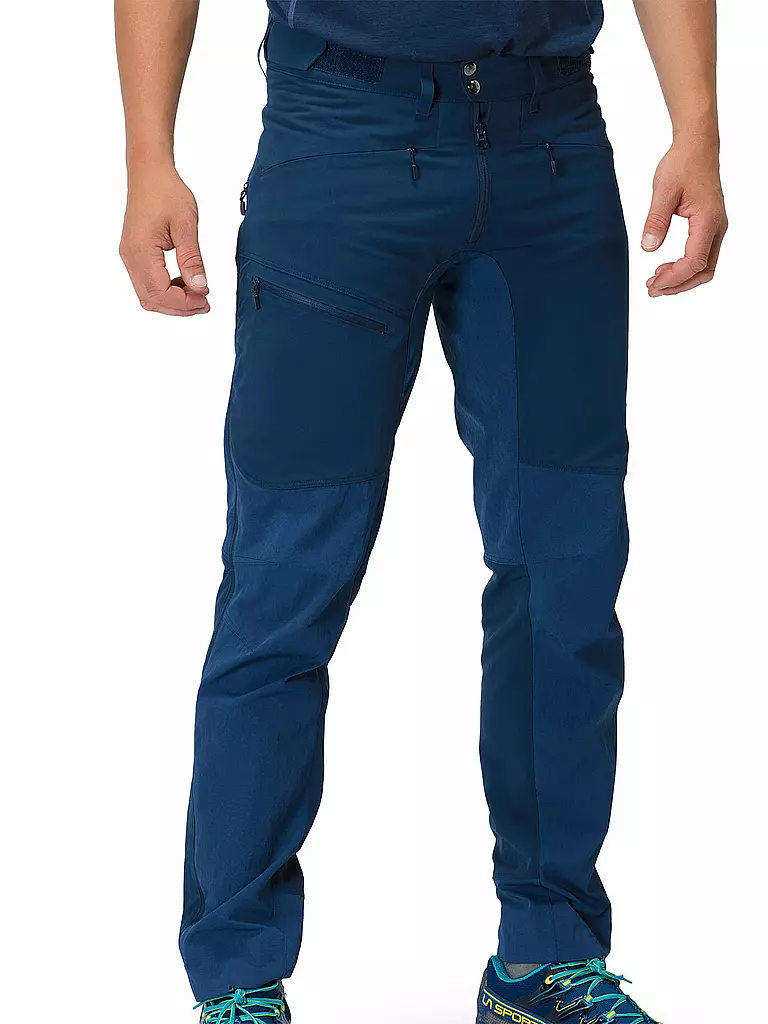 NORRØNA | Herren Wanderhose Falketind Flex1 Heavy Duty | blau