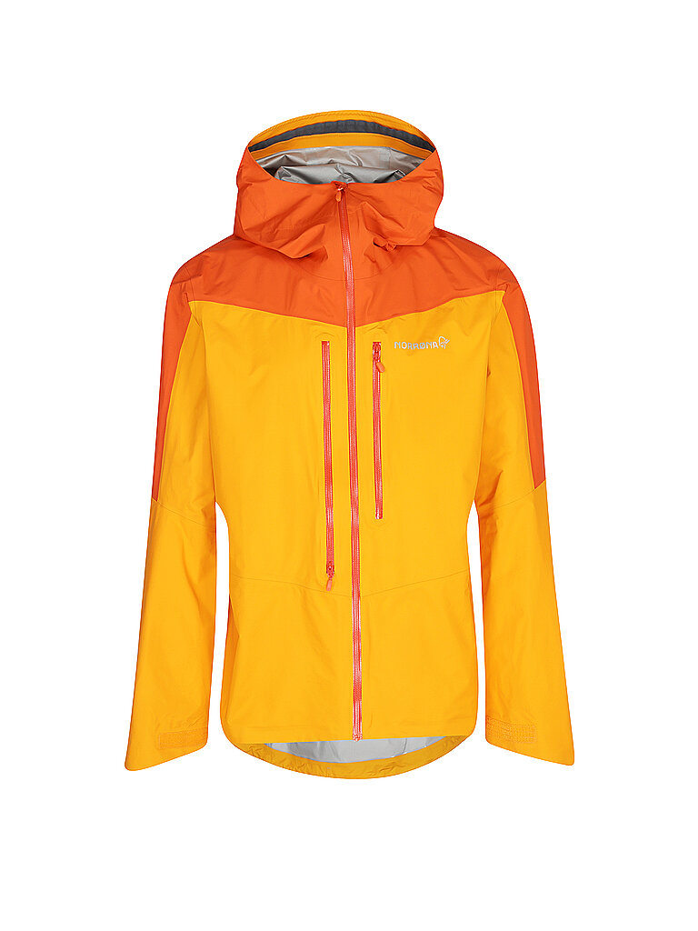 NORRØNA Herren Wanderjacke falketind  Gore-Tex Paclite  orange | L