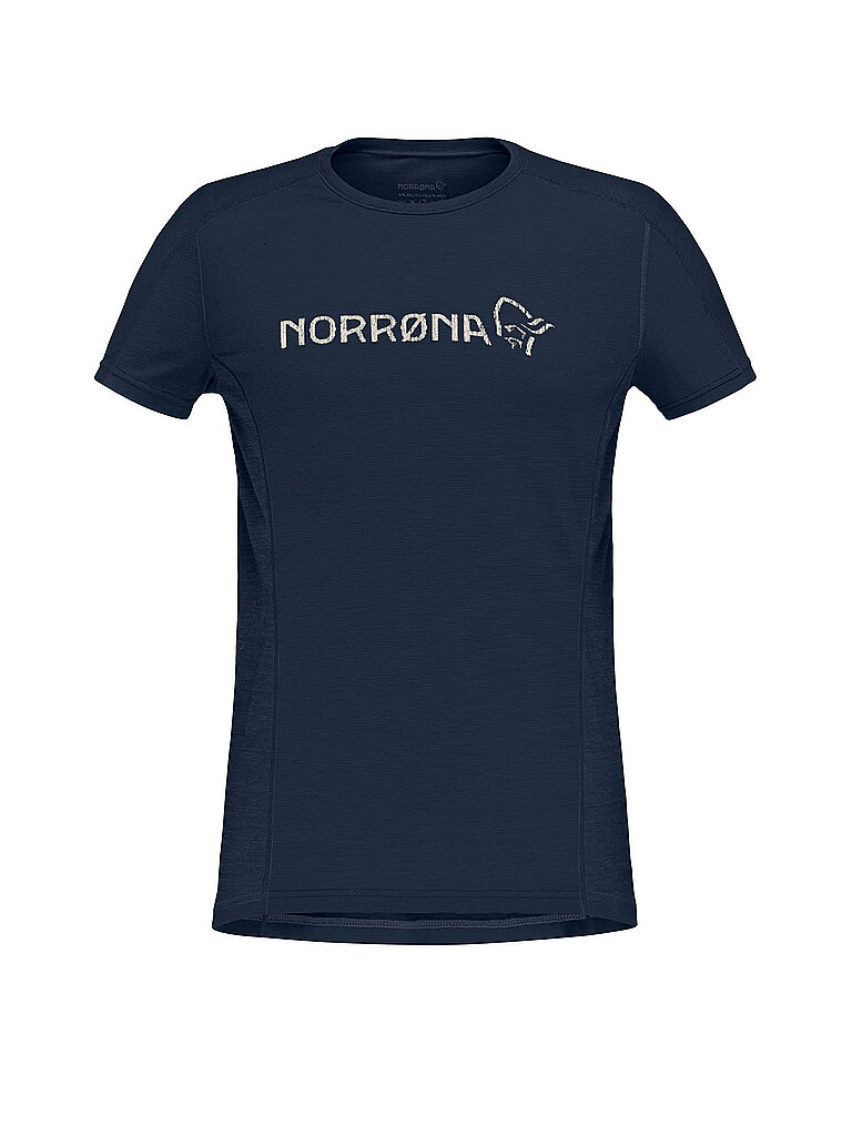 NORRØNA Damen Funktionsshirt falketind  equaliser merino round Neck dunkelblau | M