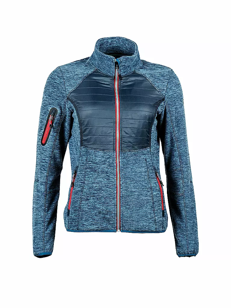 NORTHLAND | Damen Fleecejacke Athletica | blau