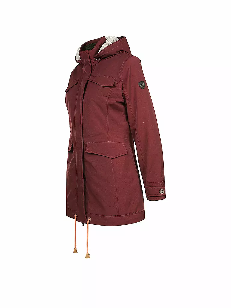 NORTHLAND | Damen Parka Lora | rot