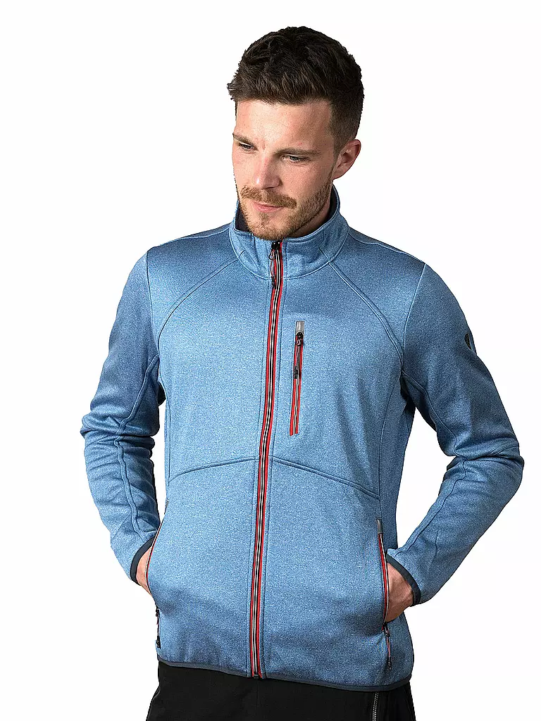 NORTHLAND | Herren Fleecejacke Cassian | blau