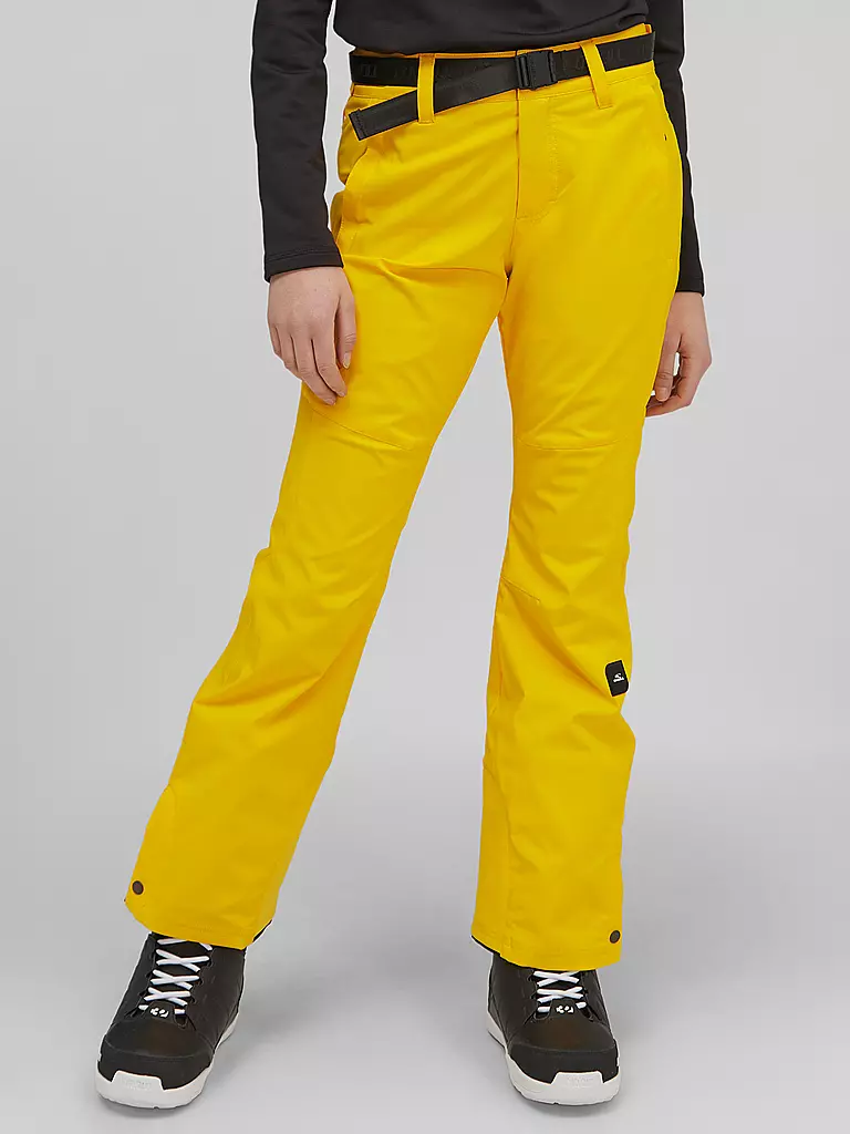 O'NEILL | Damen Snowboardhose Star Slim | gelb