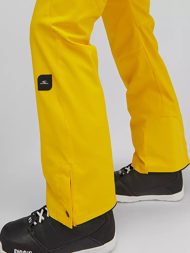 O'NEILL | Damen Snowboardhose Star Slim | gelb
