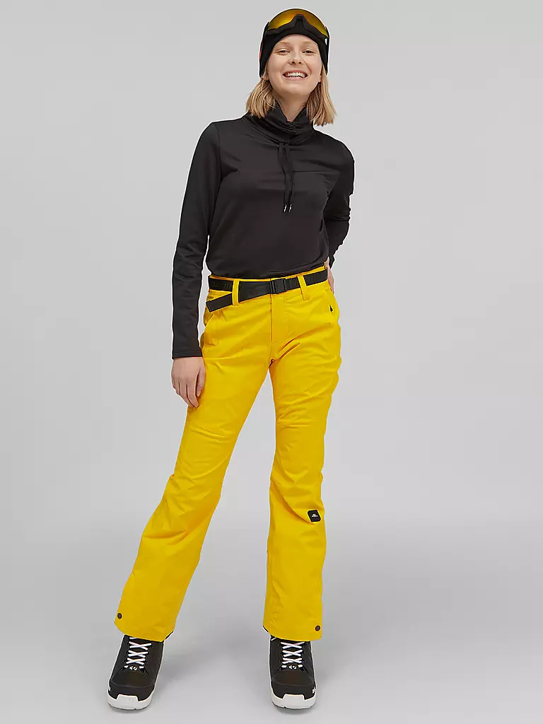 O'NEILL | Damen Snowboardhose Star Slim | gelb