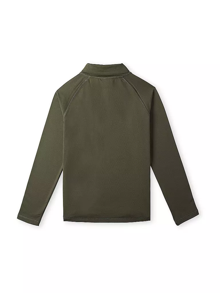 O'NEILL | Kinder Unterzieh Zipshirt Clime Fleece | dunkelgrün