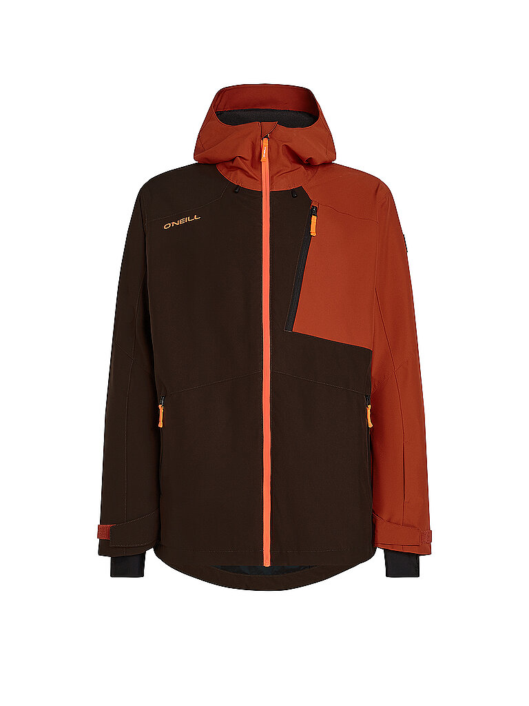 O'Neill O'NEILL Herren Snowboardjacke FWC Cruz Block Hoodie orange | S, orange