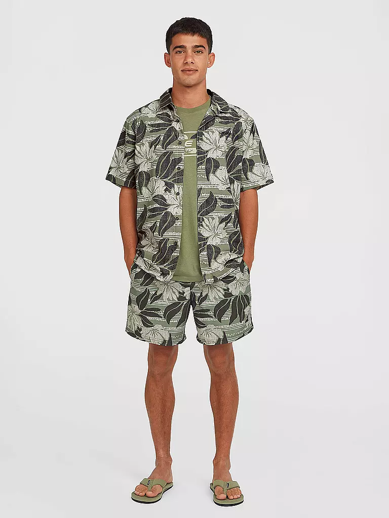 O'NEILL | Herren Badeshort Cali Floral 16 | grün