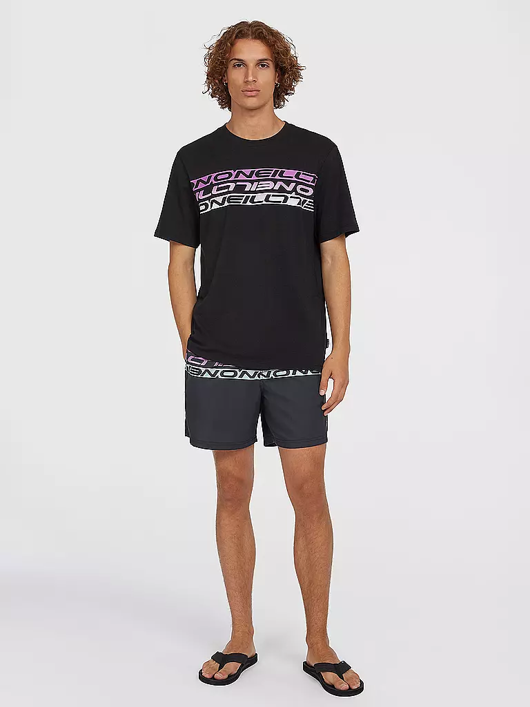 O'NEILL | Herren Badeshort Cali Stripe 16 | schwarz