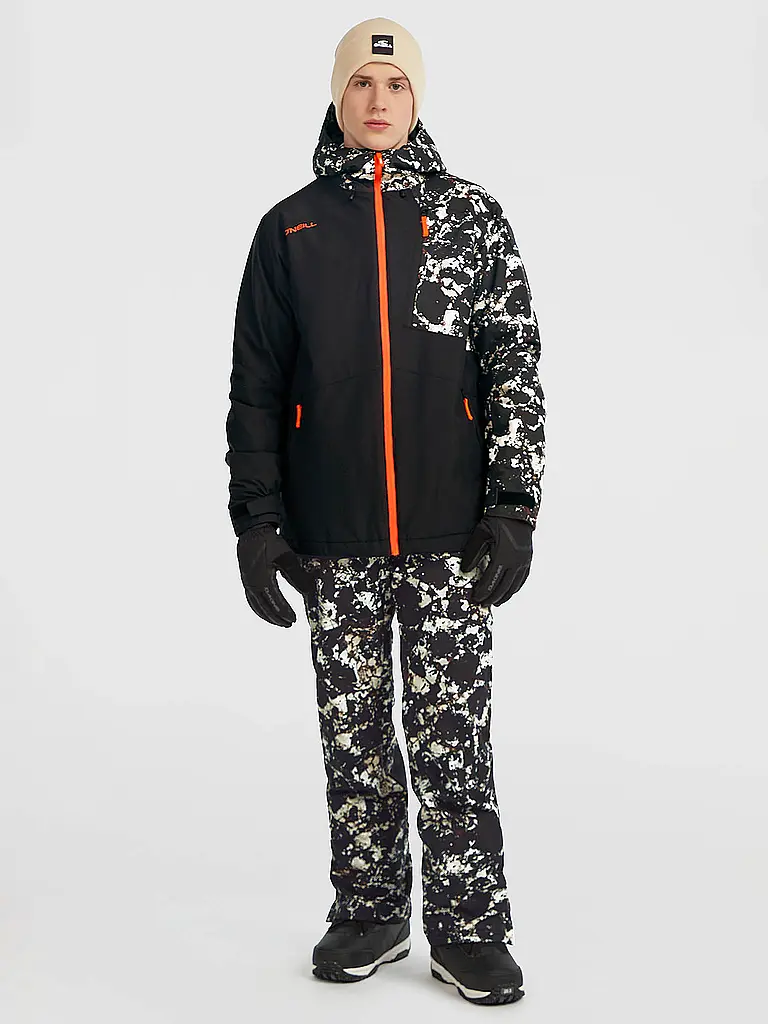 O'NEILL | Herren Snowboardjacke FWC Cruz Block Hoodie | Schwarz