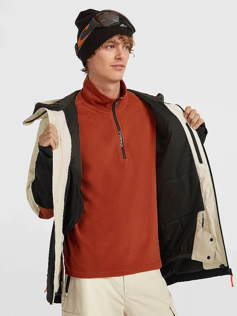 O'NEILL | Herren Snowboardjacke FWC Cruz Triple Hoodie | Bunt