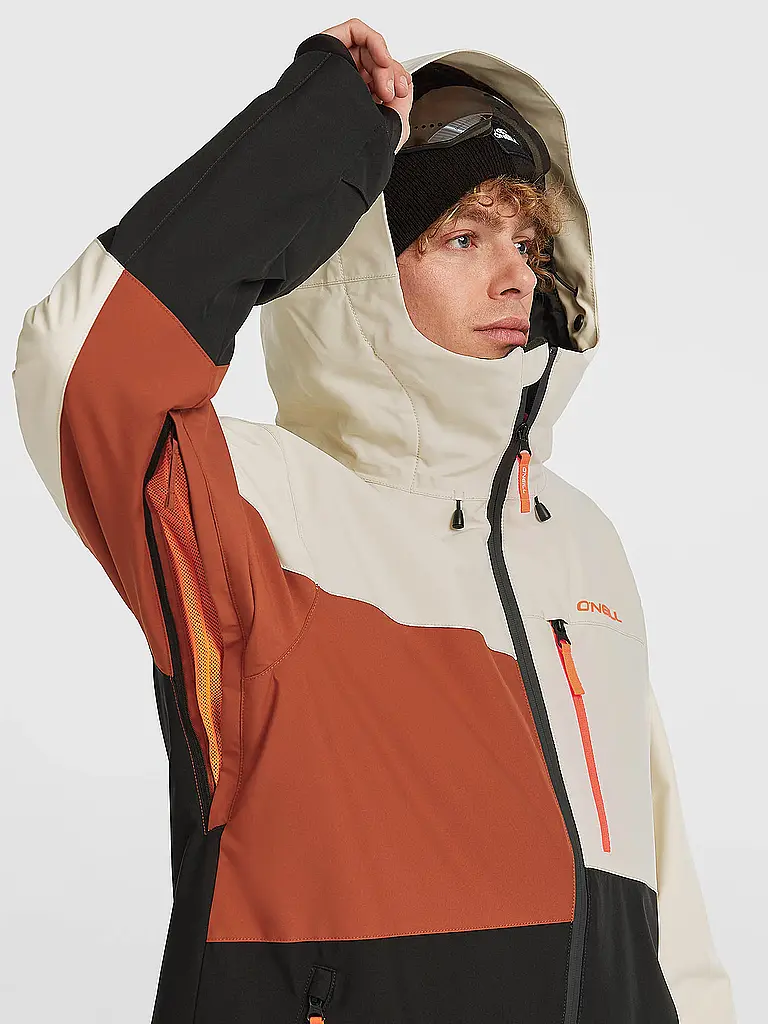 O'NEILL | Herren Snowboardjacke FWC Cruz Triple Hoodie | Bunt