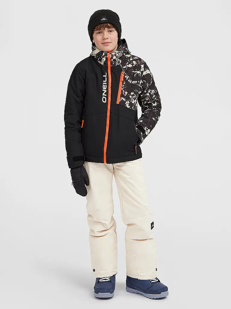 O'NEILL | Jungen Snowboardjacke FWC Cruz Block Hoodie | Schwarz