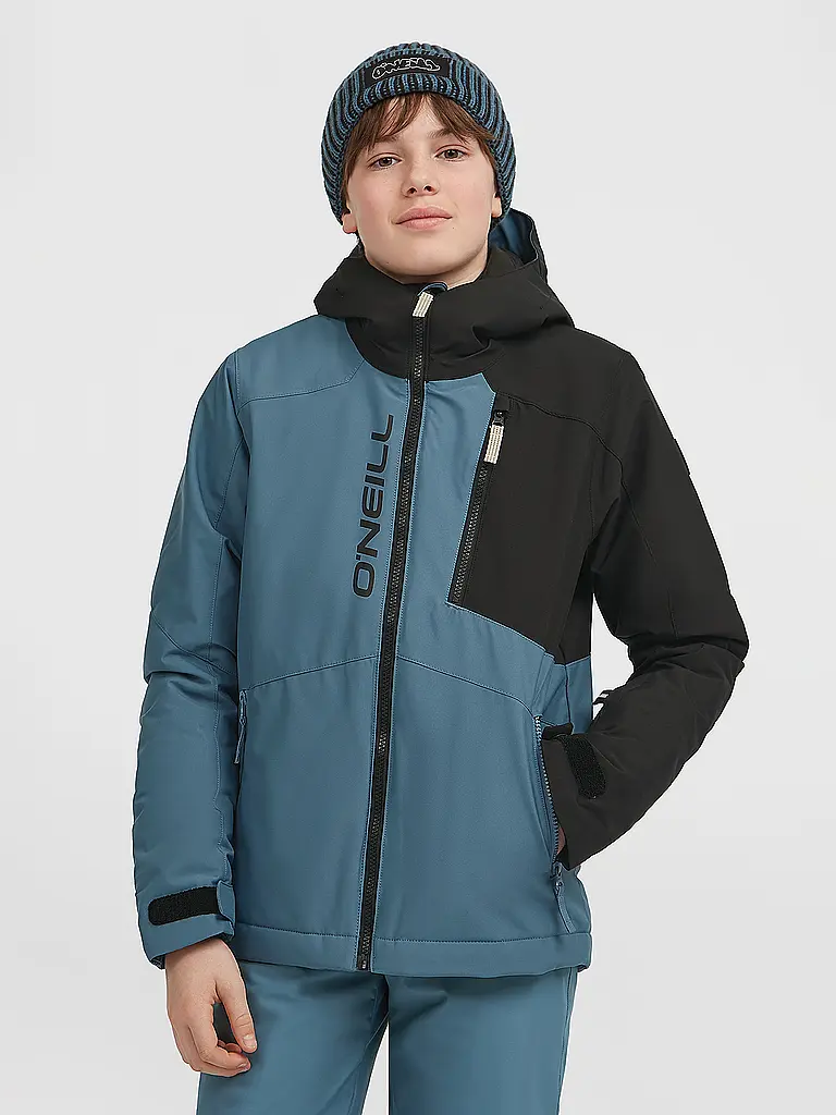 O'NEILL | Jungen Snowboardjacke FWC Cruz Block Hoodie | Hellblau