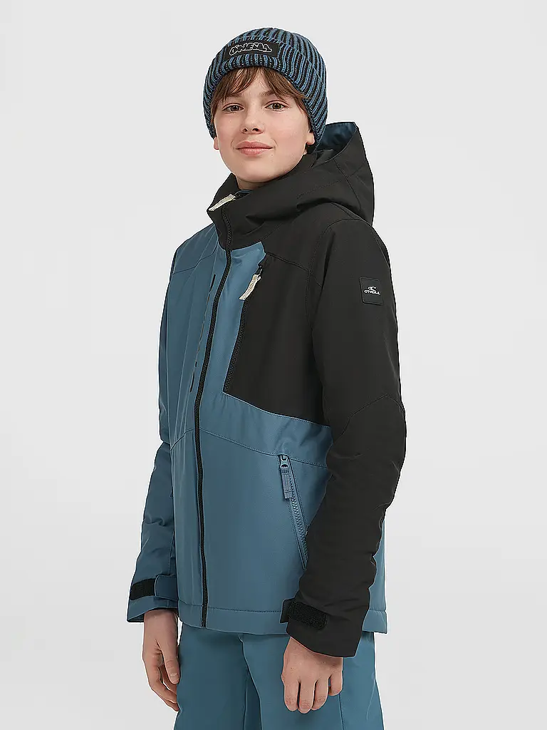 O'NEILL | Jungen Snowboardjacke FWC Cruz Block Hoodie | Hellblau