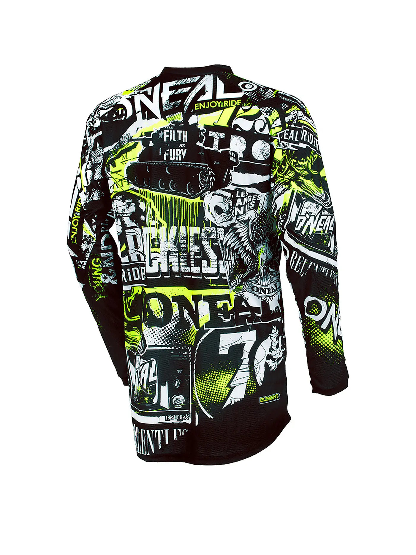 O’NEAL | Herren MTB-Shirt Element Attack LS | schwarz