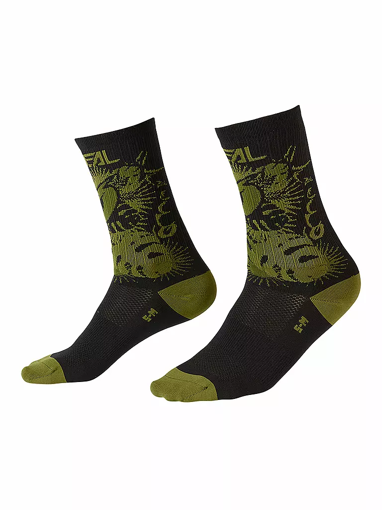 O’NEAL | Herren Radsocken MTB Performance Plant V.22 | schwarz