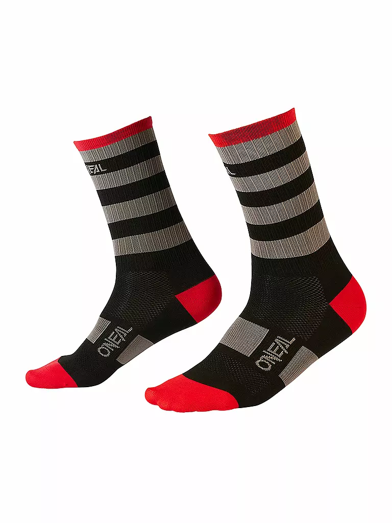 O’NEAL | Herren Radsocken MTB Performance Stripe V.22 | schwarz