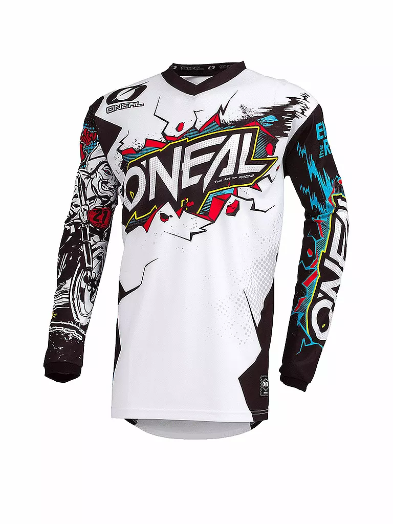 O’NEAL | Jungen Radshirt Element Youth Jersey Villain | weiss