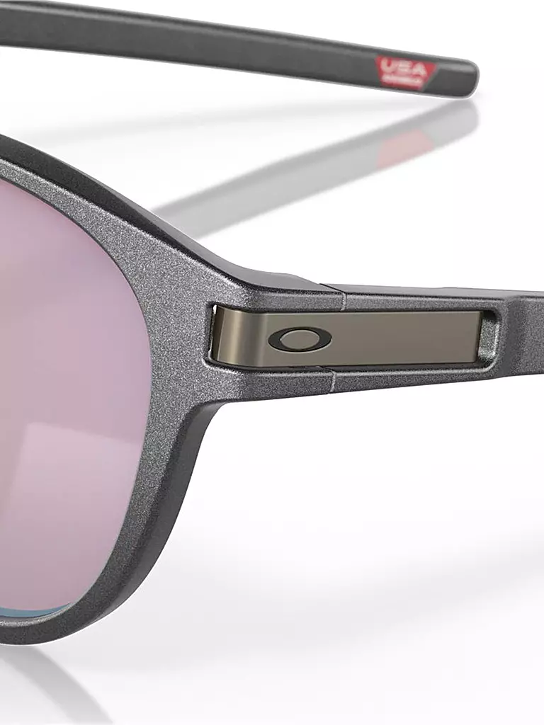 OAKLEY | Sonnenbrille Latch Matt Steel/Snow Sapphire  | grau