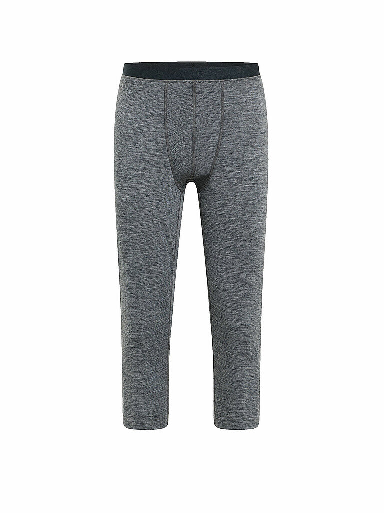 Odlo ODLO Herren Unterziehhose Merino 200 3/4 hellgrau | S, hellgrau
