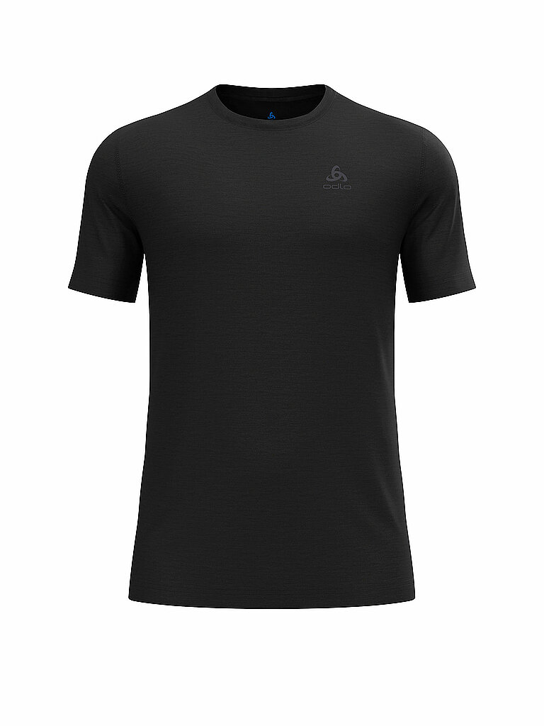 Odlo ODLO Herren Unterzieh Funktionsshirt Natural Merino 160 schwarz | L, schwarz