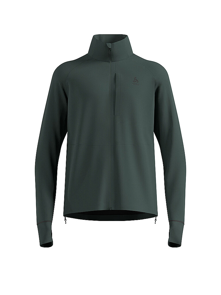 Odlo ODLO Herren Laufjacke Zeroweight Pro Warm Reflective dunkelgrün | S, dunkelgrün